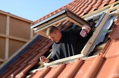 Pose de fenêtres de toit Velux à Éton
